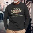 Das Ist Ein Berthold Ding Lustiges Familie Berthold Langarmshirts Geschenke für alte Männer