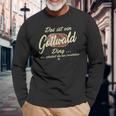 Das Ist Ein Gottwald Ding Lustiges Familie Gottwald Langarmshirts Geschenke für alte Männer