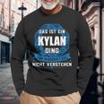 Das Ist Ein Kylan Dingorname Langarmshirts Geschenke für alte Männer