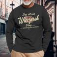 Das Ist Ein Wieczorek Ding Lustiges Familie Wieczorek Langarmshirts Geschenke für alte Männer