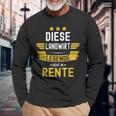 Die Legende Geht In Rente Geht In Langarmshirts Geschenke für alte Männer