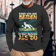 Einon Uns Beiden Spielt Besser Als Du Tischten German Langarmshirts Geschenke für alte Männer