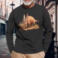 Erdferkeln Erdferkel Langarmshirts Geschenke für alte Männer