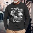 Fischlein Beisse Angler Fishing Langarmshirts Geschenke für alte Männer