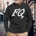 Fq Initials First Name F Surname Q All Names With F Langarmshirts Geschenke für alte Männer