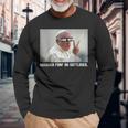 Fünf Bier Römisch Fünf Du Gottloser Gottloser Pope German Langarmshirts Geschenke für alte Männer