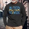 Old Swede Proverb Langarmshirts Geschenke für alte Männer