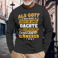 Quote Zimmererer Langarmshirts Geschenke für alte Männer