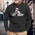 Go-Kart Racing Kart Racing Driver Go Karting Langarmshirts Geschenke für alte Männer