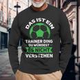 Herren Das Ist Ein Trainer Ding Fußballtrainer Co-Trainer Langarmshirts Geschenke für alte Männer