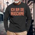 Ich Bin Die Machine S Langarmshirts Geschenke für alte Männer