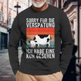 Ich Habe Eine Kuh Seen Langarmshirts Geschenke für alte Männer