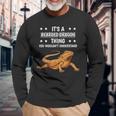 Ist So Ein Bartagame Ding Lustiger Spruch Bartagamen Langarmshirts Geschenke für alte Männer