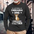 Ist So Ein Chihuahua Ding Dog Langarmshirts Geschenke für alte Männer