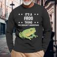 Ist So Ein Frosch Ding Langarmshirts Geschenke für alte Männer