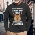 Ist So Ein Shiba Inu Ding Langarmshirts Geschenke für alte Männer