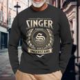 It's A Singer Thing You Wouldn't Understand Name Vintage Long Sleeve T-Shirt Gifts for Old Men