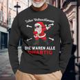 Lieber Weihnachtsmann Die Waren Alle Unartig Langarmshirts Geschenke für alte Männer