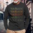 Love Heart Yamane Grunge Vintage Style Black Yamane Long Sleeve T-Shirt Gifts for Old Men