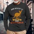 Mir Reichts Ich Gehe Zu Meinen Kängurus Kangaroo Langarmshirts Geschenke für alte Männer