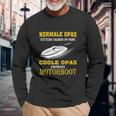 Motorboot Coole Opas Bt Langarmshirts Geschenke für alte Männer