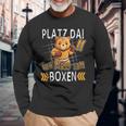 Platz Da Ich Muss Zum Boxing Bear Boxer Langarmshirts Geschenke für alte Männer