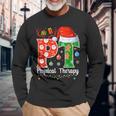 Pt Christmas Physical Therapy Christmas Pt Xmas Long Sleeve T-Shirt Gifts for Old Men