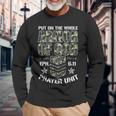 Put On The Whole Armor Of God Eph 611 Prayer Unit Christ Long Sleeve T-Shirt Gifts for Old Men
