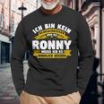 Ronny Ich Bin Kein Klugscheisser Langarmshirts Geschenke für alte Männer