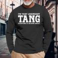 Tang Nachname Team Familie Nachname Tang Langarmshirts Geschenke für alte Männer