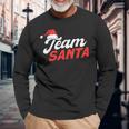 Team Santa Christmas Langarmshirts Geschenke für alte Männer