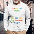 Children's Name Theo Ich Bin Der Kleine Theo Langarmshirts Geschenke für alte Männer