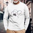 Motorrad Lebe Lache Liebe 3 Langarmshirts Geschenke für alte Männer