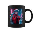 Anime Girl Christmas Coffee Mug