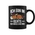 Bin In Rente Ich Muss Gar Nix Pferd Rentner Ruhestand Tassen