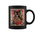Cat Ramen Japanese Graphic Kawaii Cat Anime Coffee Mug