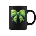 Coquette Christmas Bow Girl Holiday Ribbon Tree Lights Coffee Mug