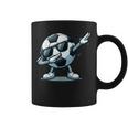 Dabbing Soccer Ball Boys Sports Player Coffee Mug