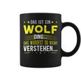 Damen Das Ist Ein Wolf Ding Spruch Für Familie Wolf Mit-Ausschnitt Tassen