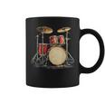 Ensemble De Batterie Motif Instrument De Musique Tasse