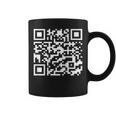 Qr President Trump 4547 Trump Dancing Code Back Coffee Mug