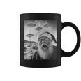 Santa Claus Selfie With Ufos Weird Christmas 2024 Coffee Mug