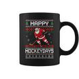 Ice Hockey Ugly Christmas Santa Claus Happy Hockeydays Coffee Mug