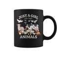 Just A Girl Who Loves Animals For Girls Who Love Animals Coffee Mug Just A Girl Who Loves Animals For Girls Who Love Animals Coffee Mug