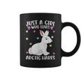Just A Girl Who Loves Arctic Hares Cute Arctic Hare Lover Graphic Print Coffee Mug