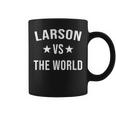 Larson Gegen Das World Family Reunion Nachname Team Custom Tassen