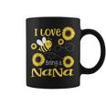 I Love Being A Nana Sunflower Bee Lover Coffee Mug