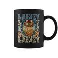 Retro Lainey First Name Personalized Western Cowgirl Coffee Mug