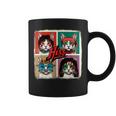 Rock Band Retro Cat Music Concert Band 70S 09S0sr Coffee Mug