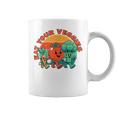Eat Your Veggies Eat Your Vegetables Cute Vegetarian Retro Graphic Print Coffee Mug